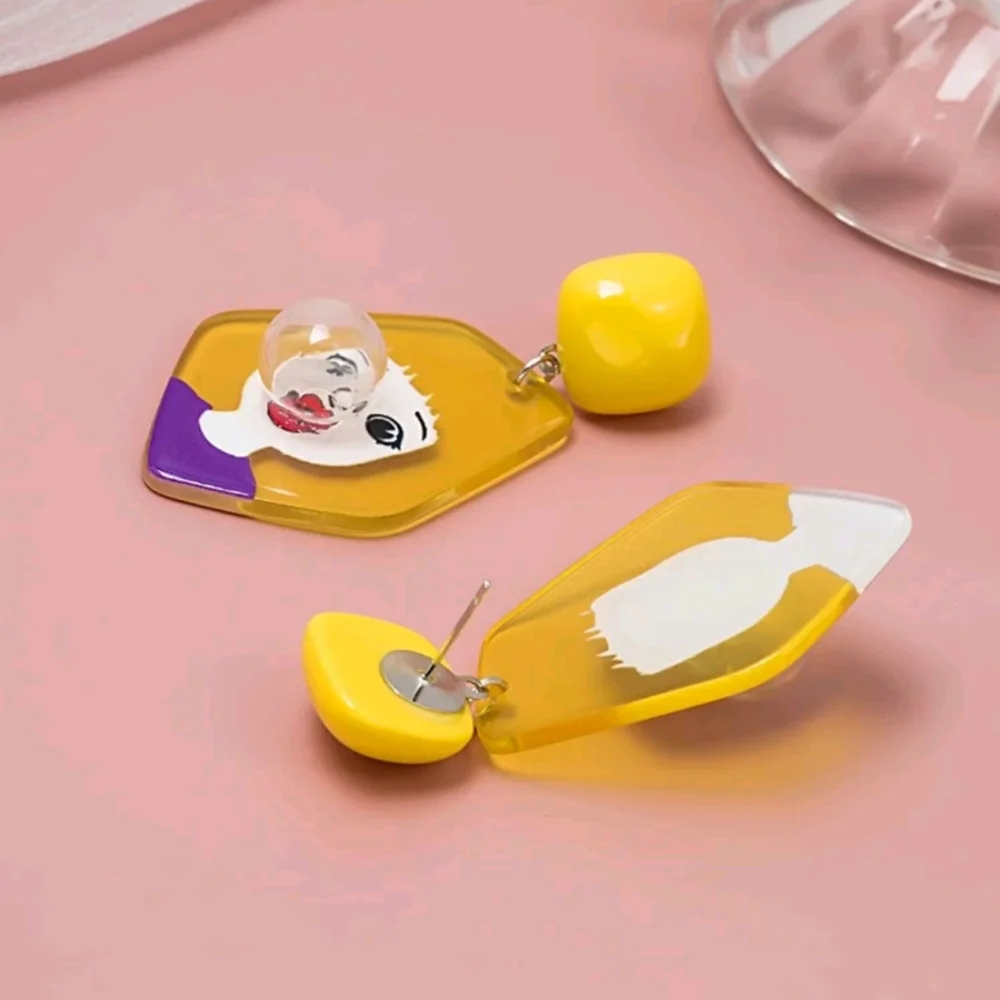 Bubble Girl Earrings - Picture 2 of 4